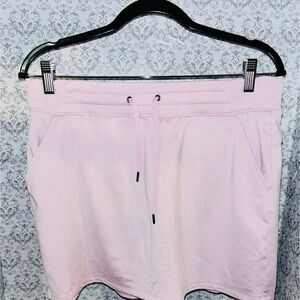 Light Pink Drawstring Skirt